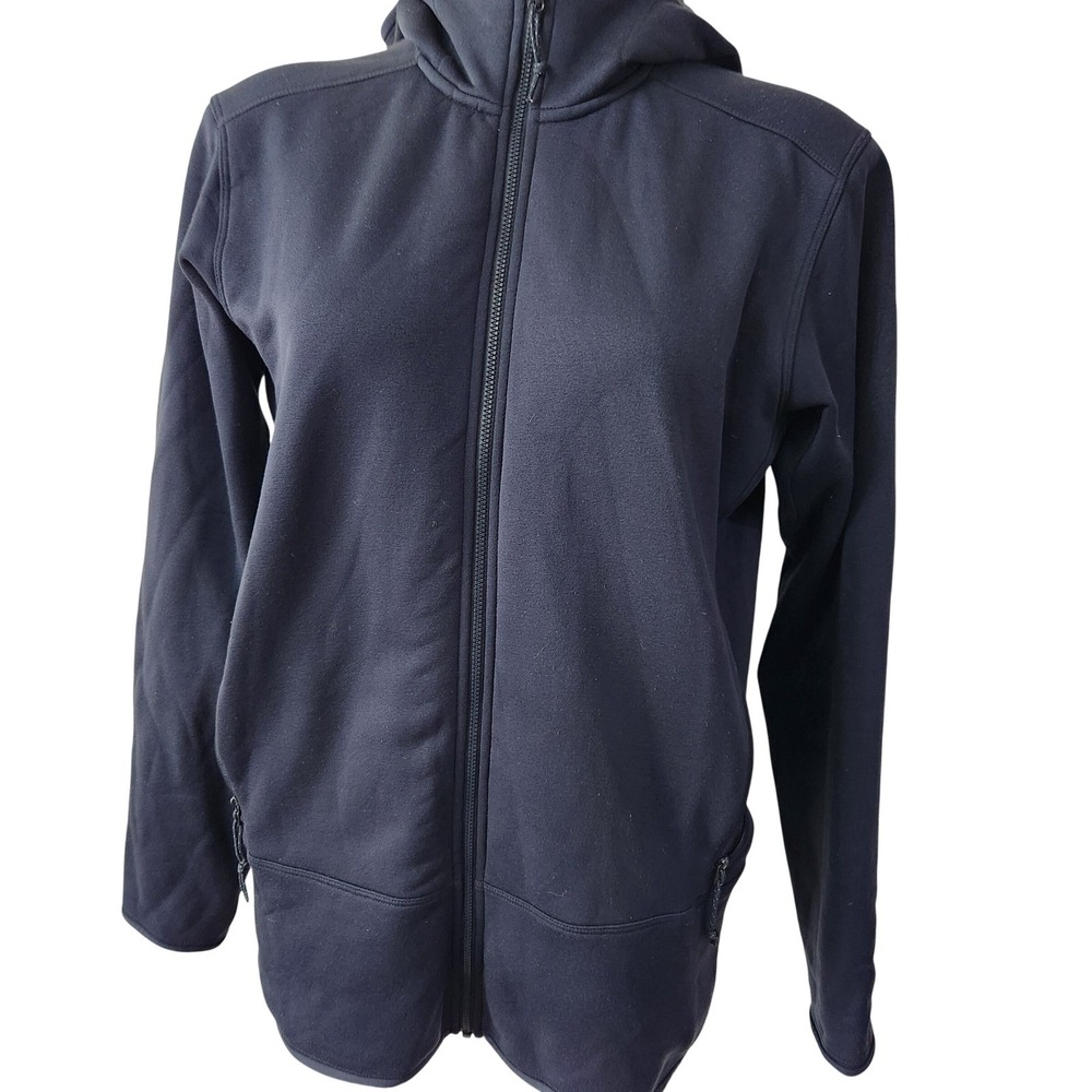 Kirkland‎ Costco soft fleece zip up hoodie Womens size medium Cozy, Comfortable
